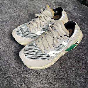 Brandblack Specter sneaker in white//green/gray, US Womens 6.5